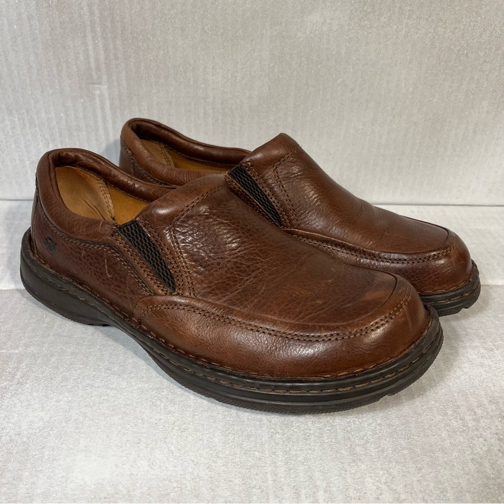 Born Blast II Loafer Brown Leather Slip On Casual Shoe Men’s 9.5